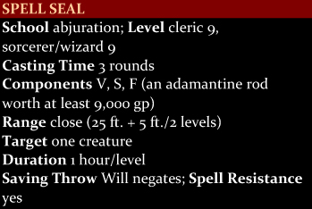 Spell Seal